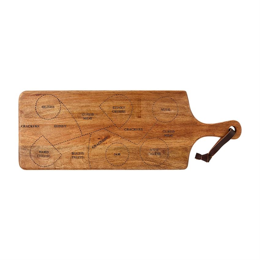 Mud pie cutting board deals with porcelain handle price