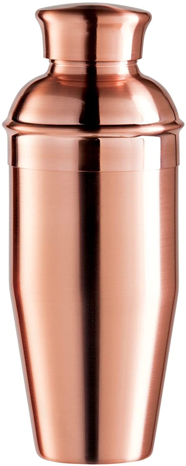 copper cocktail shaker.