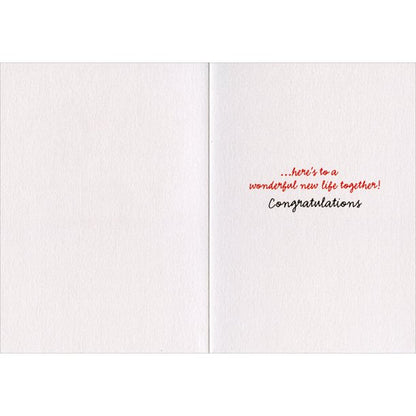 inside of card is white with inside text in red and black