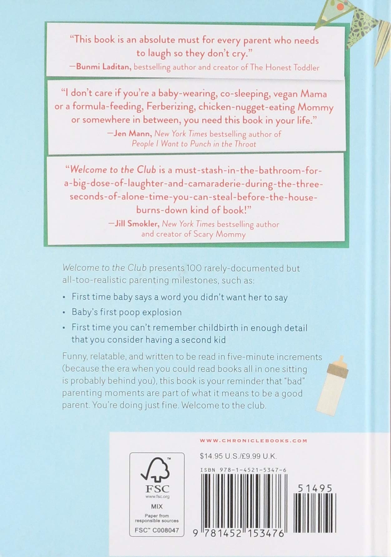 back cover of book with text