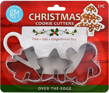 packaged set of over the edge cookie cutters.