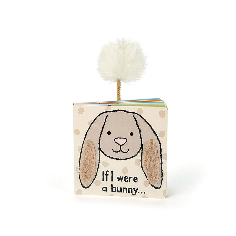 if i were a bunny board book on a white background