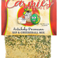 artichoke parmesan dip in bag on a white background