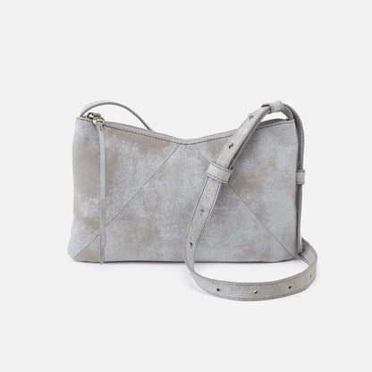 front view of the olive oil paulette small crossbody on a white background