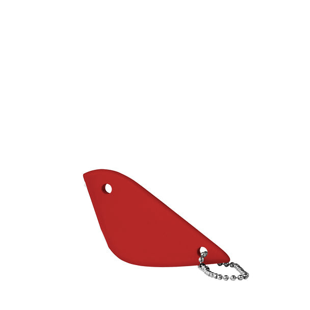 red birdy box cutter on a white background