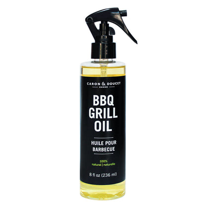 bbq grill cleaning oil on a white background