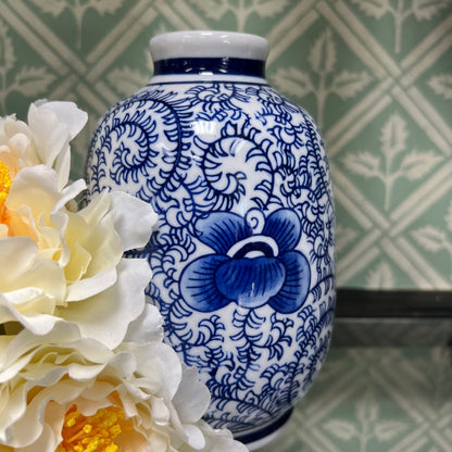 RAZ Imports - Blue Chinoiserie Bud Vase
