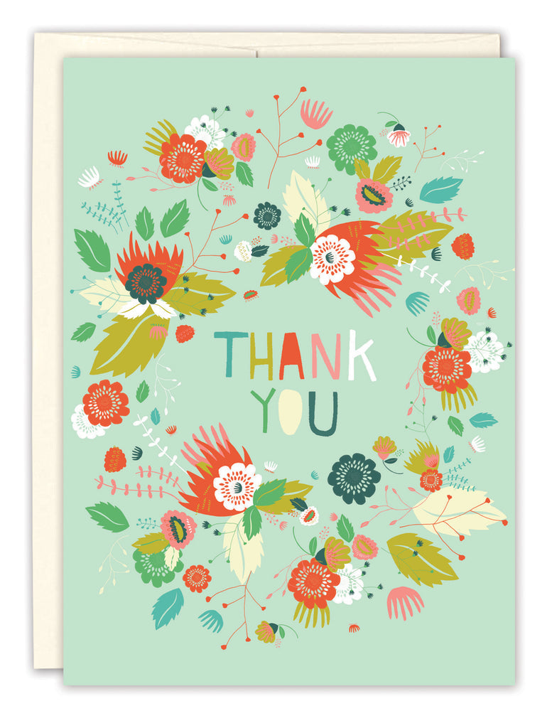 Biely & Shoaf - Floral Thank You Card – Kitchen Store & More