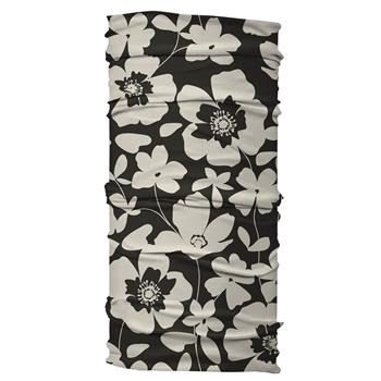 ink floral wide headband on a white background