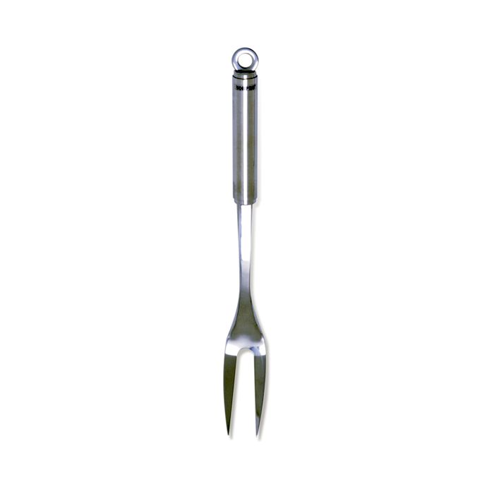 stainless steel meat fork.