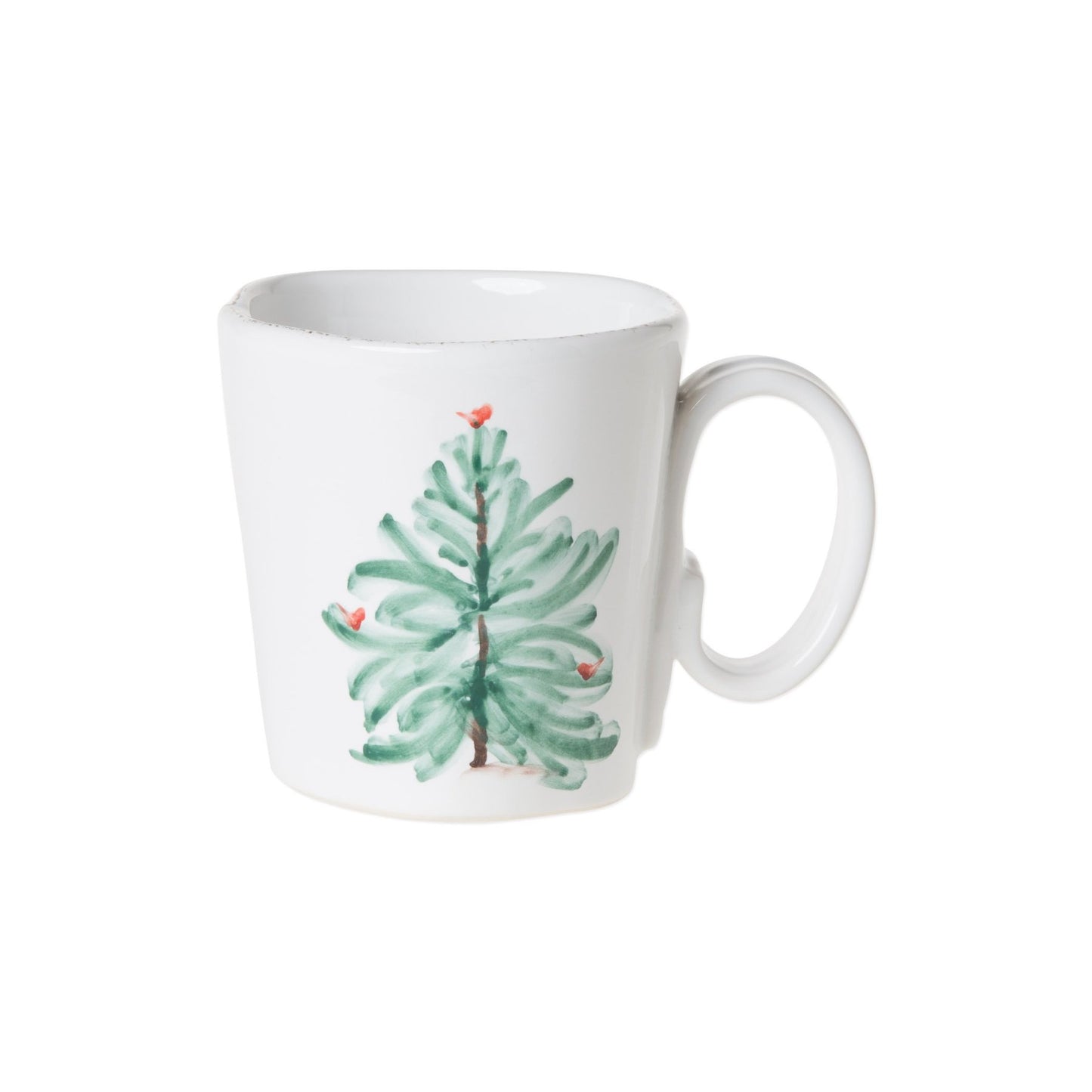 holiday mug on white background.