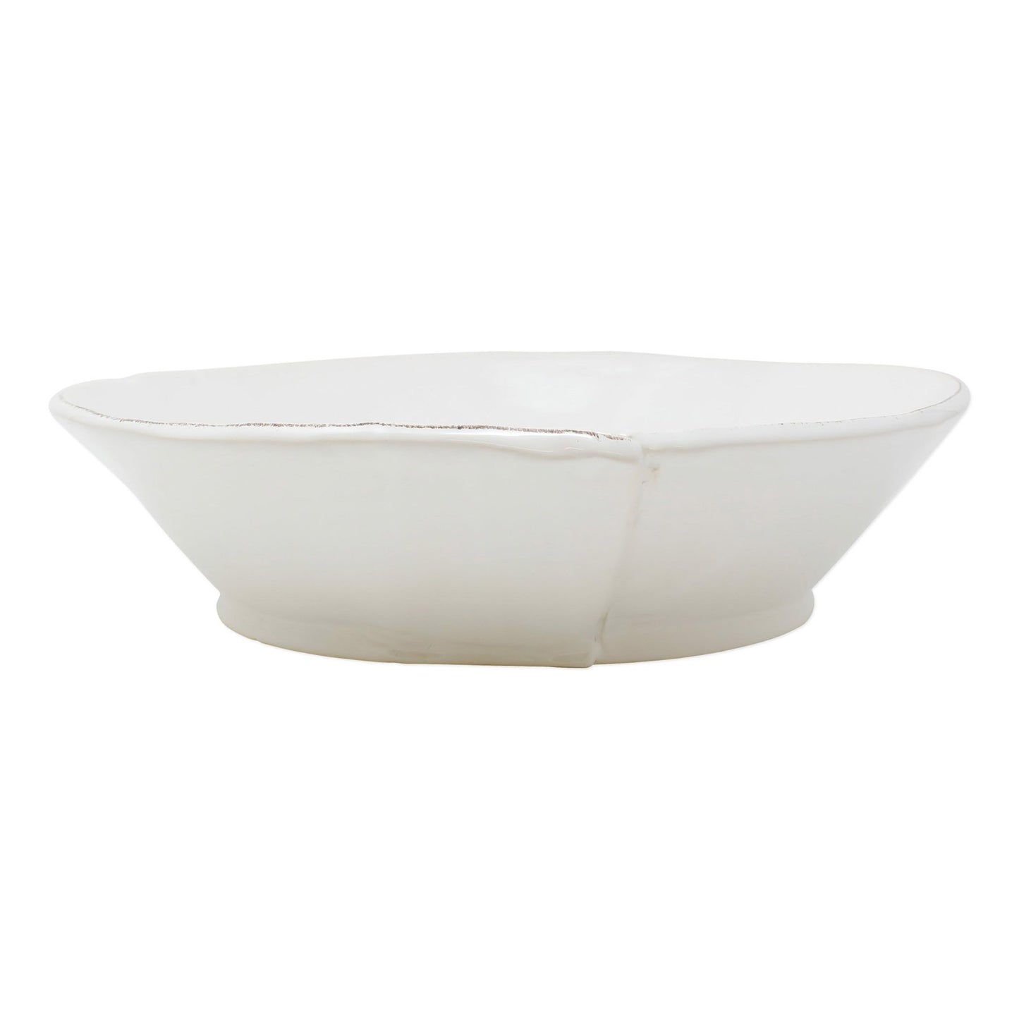 serving bowl on white background.