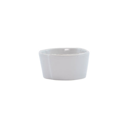 grey lastra condiment bowl on a white background.