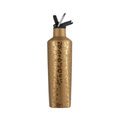 gold leopard rehydration mini bottle on a white background
