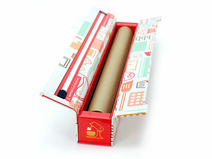 ChicWrap LEMONS Plastic Wrap Box with 12″ x 250 sq Ft Roll