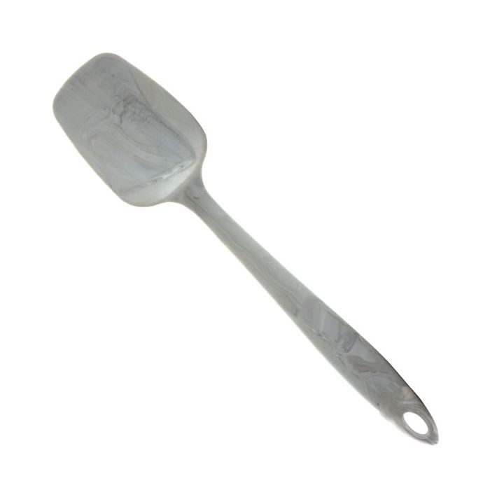 grey marbled silicone spoonula.