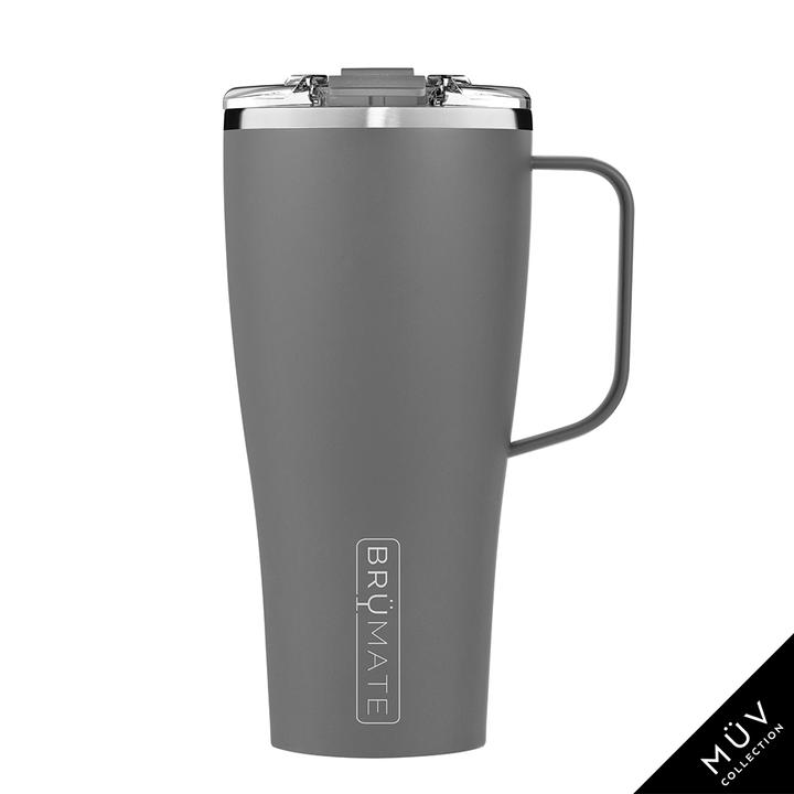 matte gray toddy xlarge on a white background