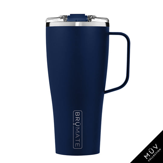 matte navy toddy xlarge on a white background