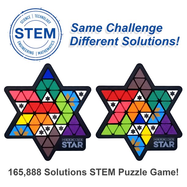 game pieces assembled with stem logo and text "same challenge different solutions".