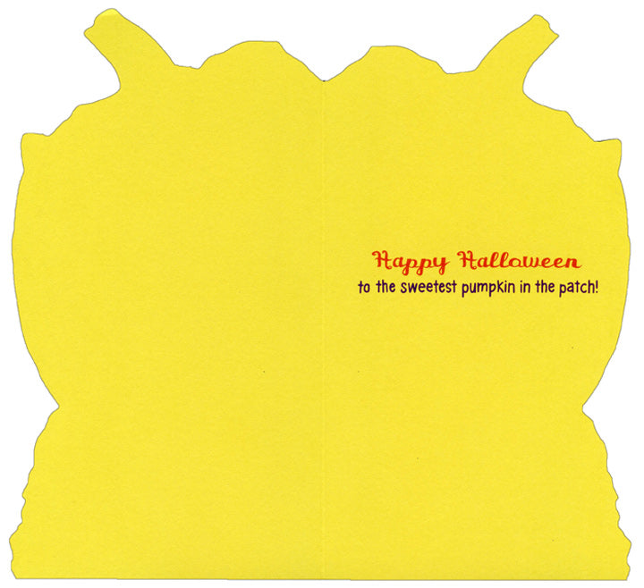 inside of card is yellow with orange and purple inside text