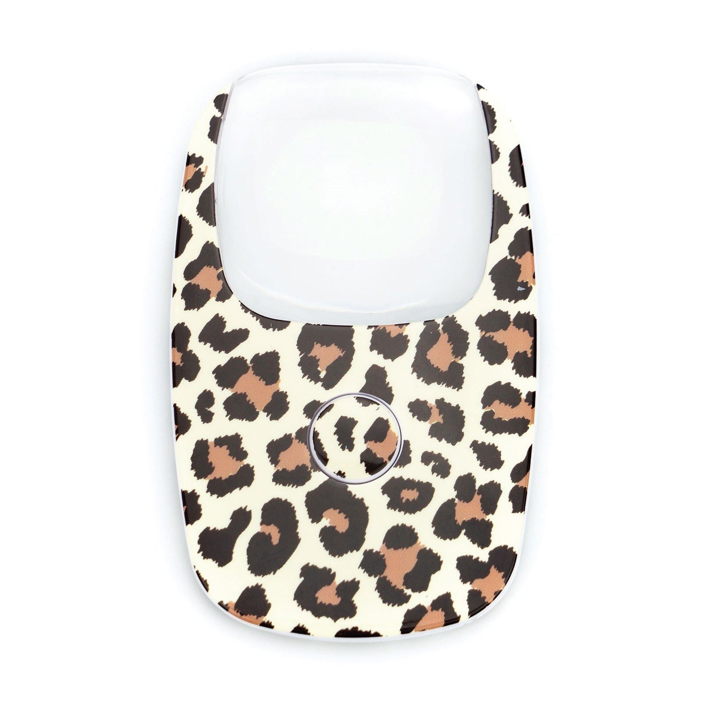 leopard getaway opticard on a white background