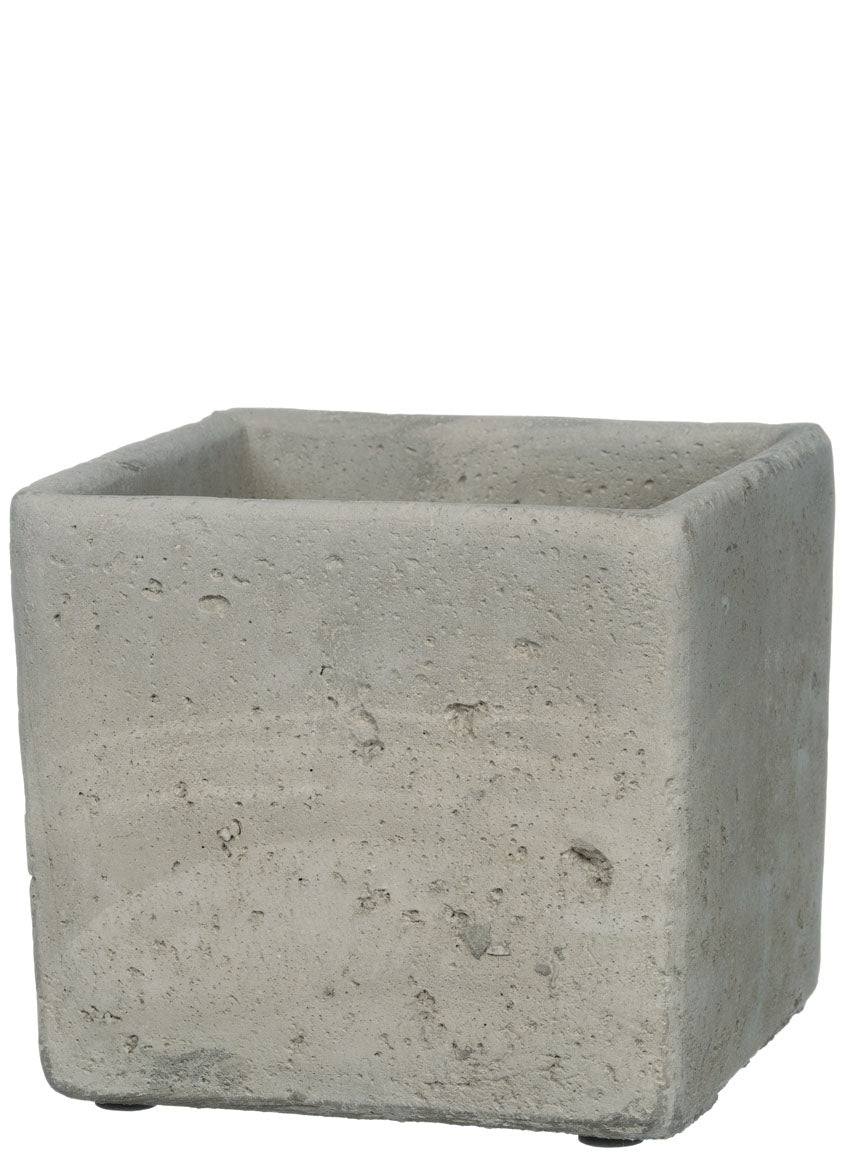 short square planter on white background.