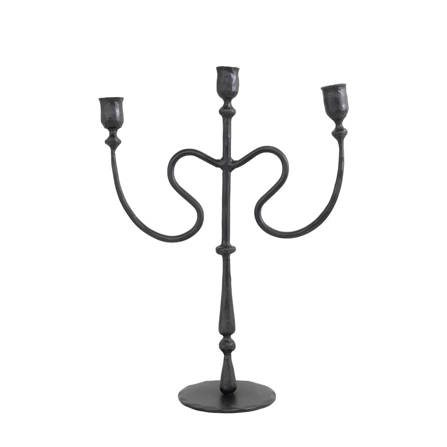 Creative Coop Metal Candelabra Kitchen Store & More