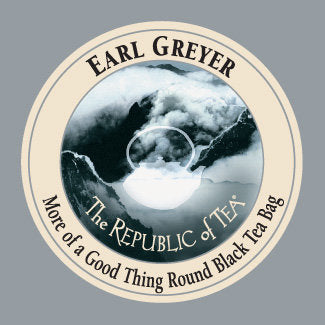 individual packet of earl greyer black tea 