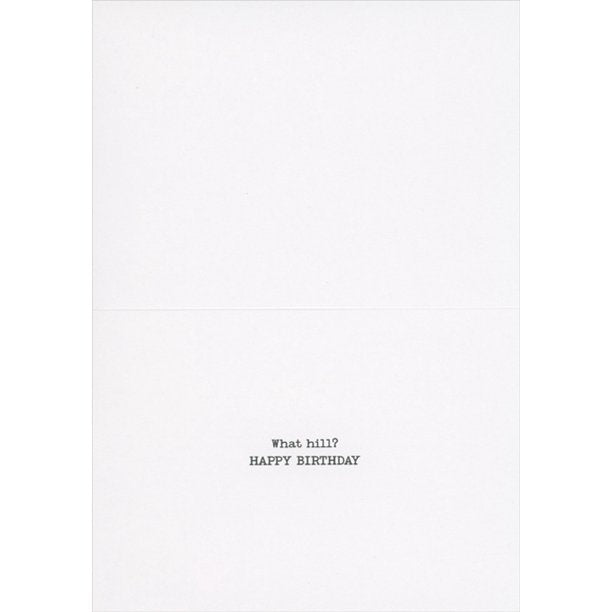 inside of card is white with inside text in black