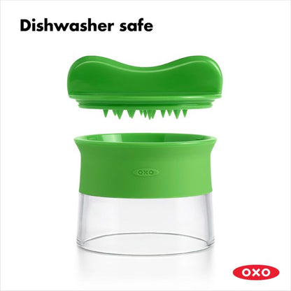 spiralizer with text "dishwasher safe".