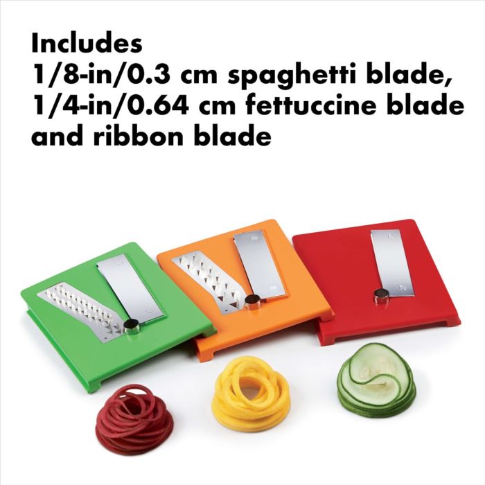 TOCYORIC Mini Coupe Légumes Spirale Trancheuse Spiralizer avec Handheld TOCYORIC Mini Coupe Légumes Spirale Trancheuse Spiralizer avec Handheld