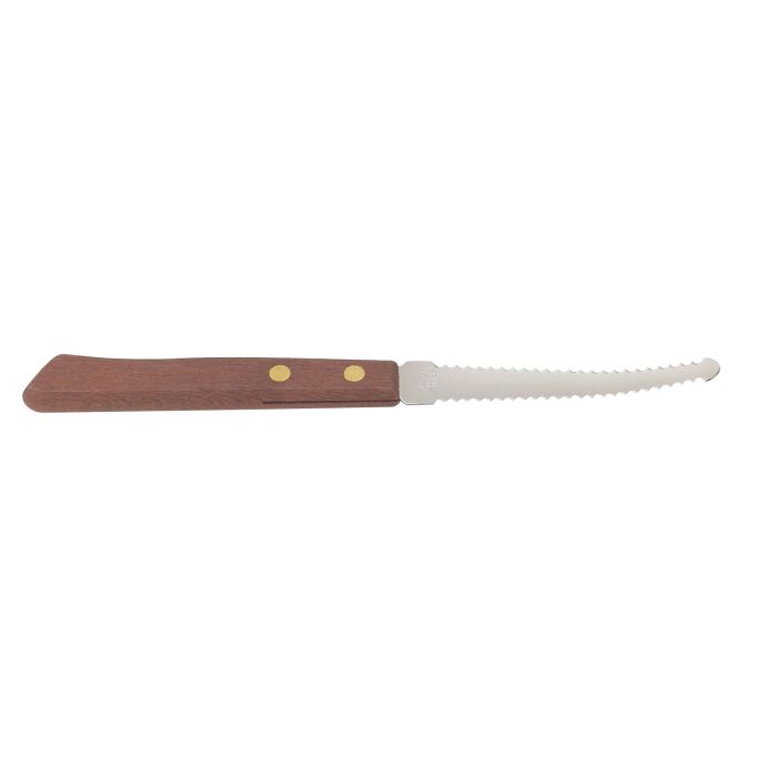 the grapefruit knife on a white background