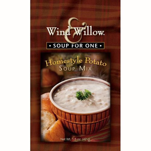 box of potato soup mix.