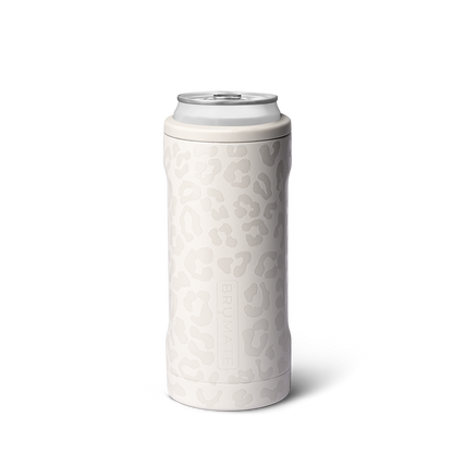 BrüMate - Hopsulator Slim Can Cooler, Onyx Leopard