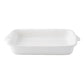 berry and thread rectangle baking dish on a white background