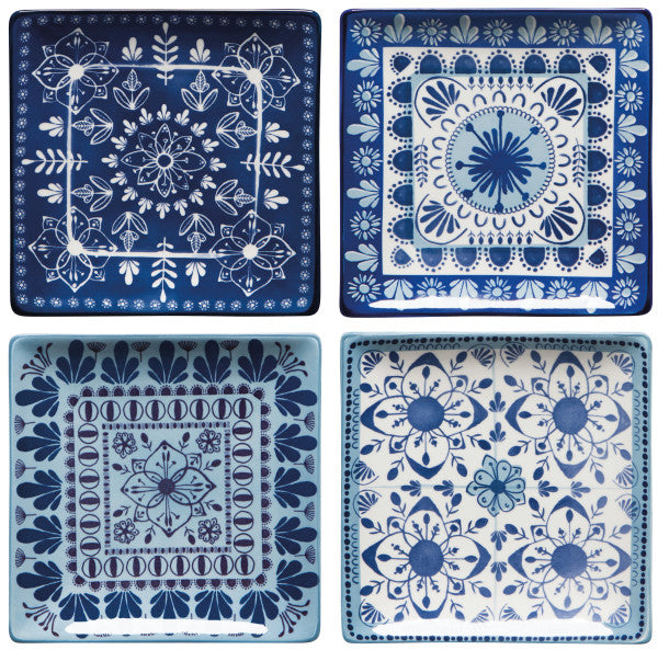 all four styles of porto stamped plates