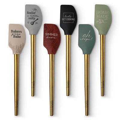 Farmhouse Collection Silicone Spatula by Krumbs Kitchen, Assorted - Larry  The Locksmith