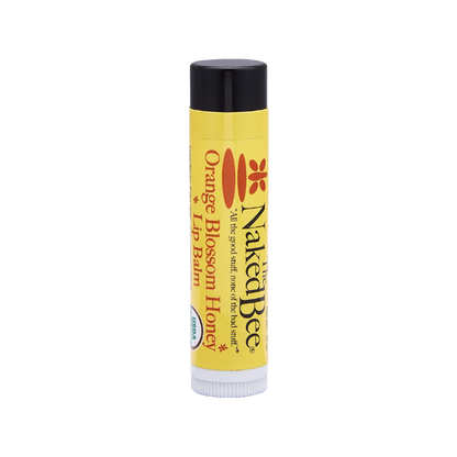 tube of Orange Blossom Honey Lip Balm.