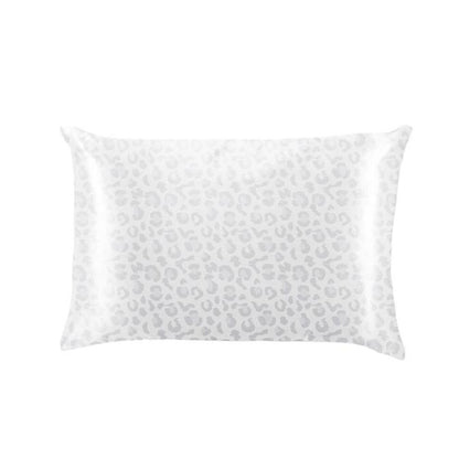 cat nap silky satin pillowcase on a white background