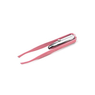 pink light-up tweezers.