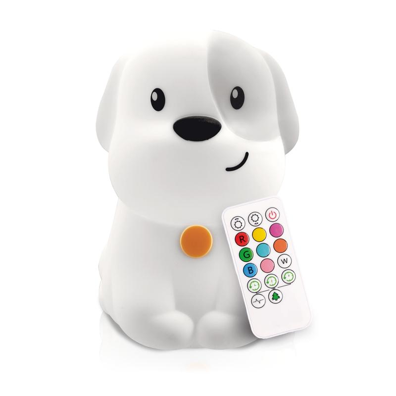 dog lumipet and controller on a white background