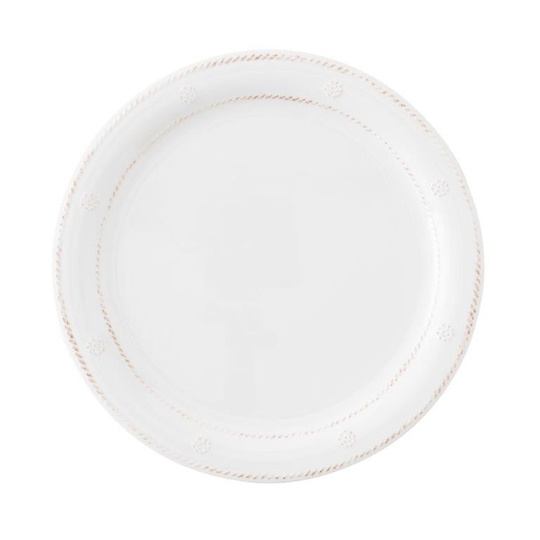 berry and thread melamine dinner plate on a white background