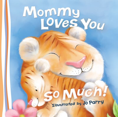 cover of book has a tiger hugging a cub and title