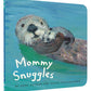 cover of book with graphic of otter with child floating in the water.