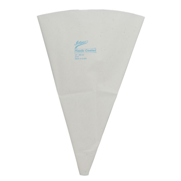 the reusable cloth pastry bag on a white background