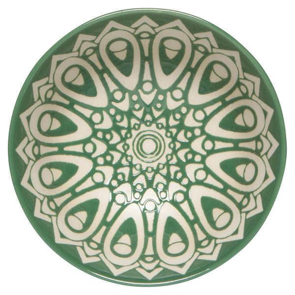 top view of the jade kala small bowl