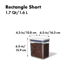 POP Container - Small Square Short (1.1 Qt.)