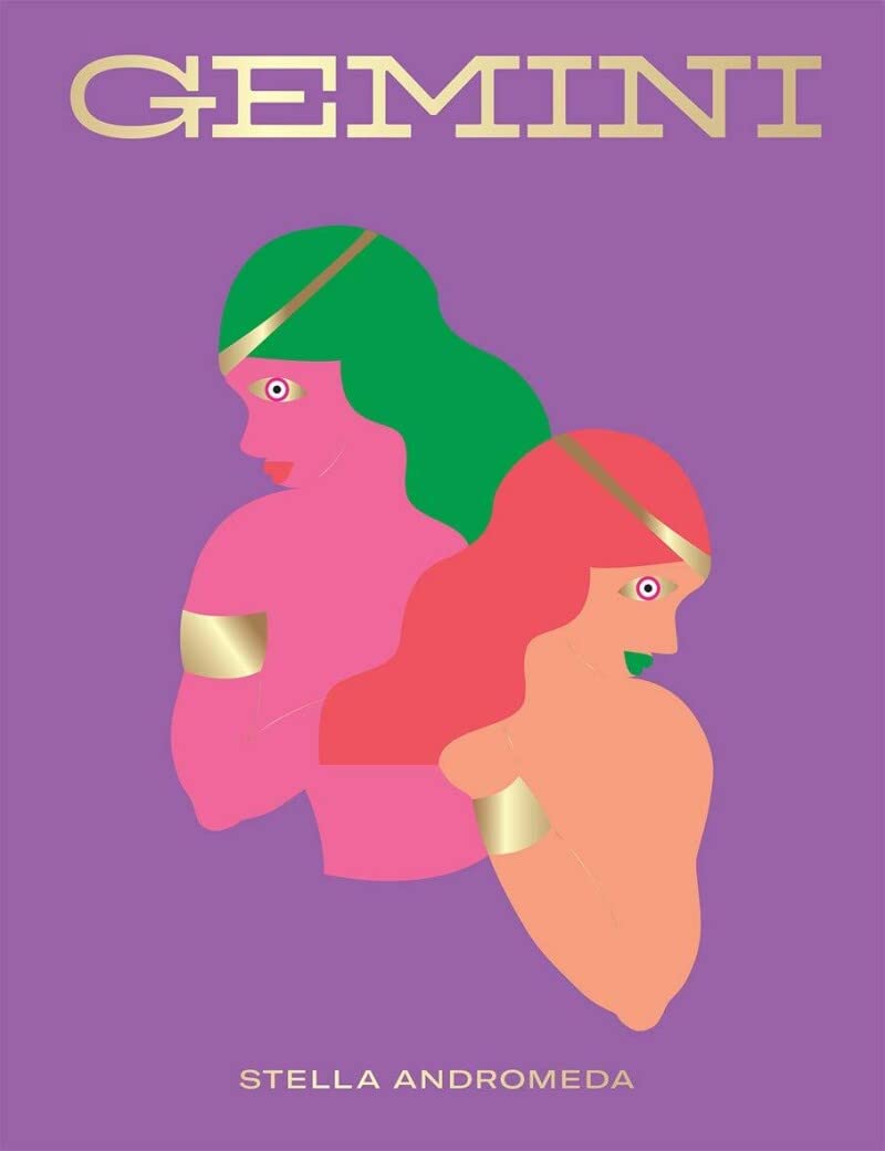 front cover of book is purple with illustration of two women in colors of pink, orange, green, and gold, title in gold, and author's name