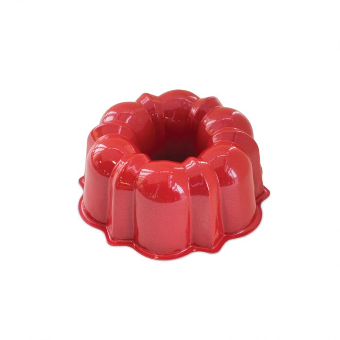 red small bundt pan.