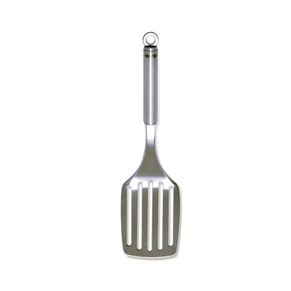 Norpro Stainless Steel Short Slotted Turner - The Peppermill